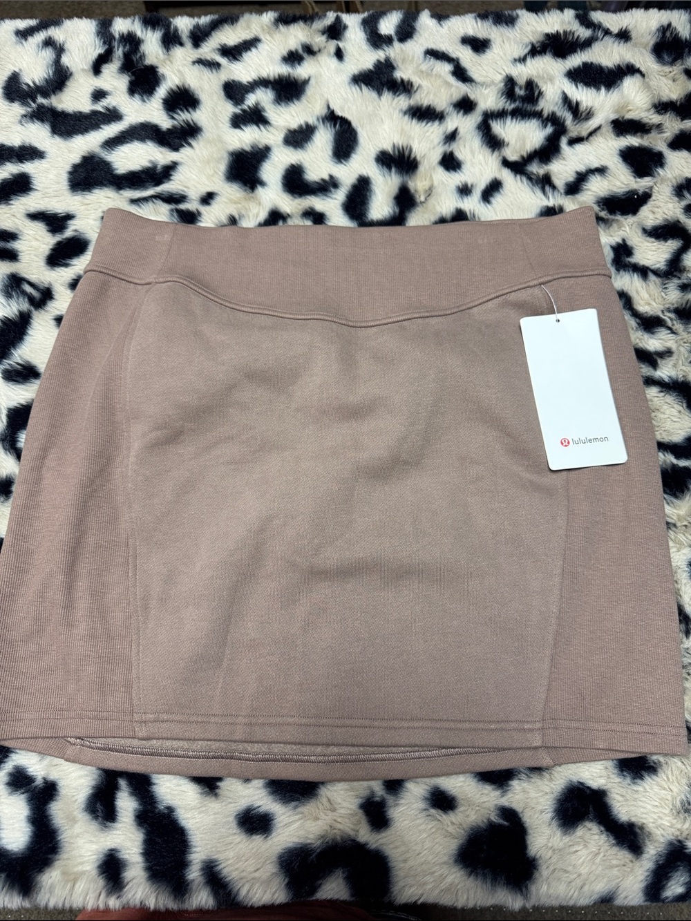 lululemon athletica Mauve Brown Mini Skirt